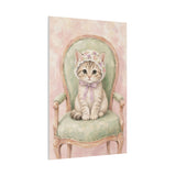 Baby Kitten Nursery Canvas Wall Art — Vintage armchair series. Product mockup 22 of 24.
