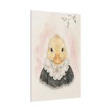 Baby Duck Nursery Canvas Wall Art — Lace collar series. Product mockup 22 of 24.