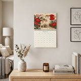 2027 Year of the Goat Wall Calendar, Chinese Zodiac Floral Art, Lunar New Year Gift, 11 x 8.5 Matte Calendar — 6ad8725b75bf325e530b9746_109702_128108_context-1-january