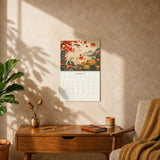 2027 Year of the Goat Wall Calendar, Chinese Zodiac Floral Art, Lunar New Year Gift, 11 x 8.5 Matte Calendar — 6ad8725b75bf325e530b9746_109702_128114_context-4-october