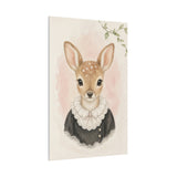 Baby Deer Nursery Canvas Wall Art — Lace collar series. Product mockup 22 of 24.