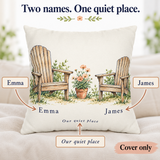 Illustrative personalization view of this exact personalized example. One item per quantity; styling props not included. Pillow cover only; insert not included.