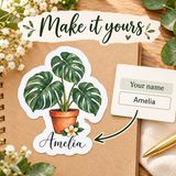 Illustrative personalization view of this exact personalized example. One item per quantity; styling props not included.
