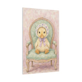 Baby Duck Nursery Canvas Wall Art — Vintage armchair series. Product mockup 22 of 24.