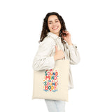 A Sound Mind In A Sound Body Tote Bag — Ancient Wisdom Quote Canvas Bag — Colorful Philosophy Gift — Product view — Photo 7