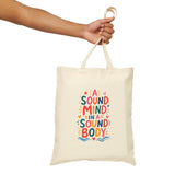 A Sound Mind In A Sound Body Tote Bag — Ancient Wisdom Quote Canvas Bag — Colorful Philosophy Gift — Product view — Photo 11