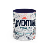 Adventure Awaits Coffee Mug | Class of 2026 Graduation Gift | Accent Color Ceramic 11oz 15oz — 6ad87044931ebbf89508ec19_72182_102752_front