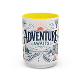 Adventure Awaits Coffee Mug | Class of 2026 Graduation Gift | Accent Color Ceramic 11oz 15oz — 6ad87044931ebbf89508ec19_108912_102753_front
