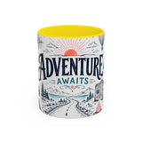 Adventure Awaits Coffee Mug | Class of 2026 Graduation Gift | Accent Color Ceramic 11oz 15oz — 6ad87044931ebbf89508ec19_108908_102752_front