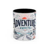 Adventure Awaits Coffee Mug | Class of 2026 Graduation Gift | Accent Color Ceramic 11oz 15oz — 6ad87044931ebbf89508ec19_72180_102752_front