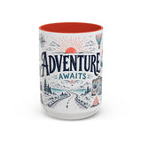 Adventure Awaits Coffee Mug | Class of 2026 Graduation Gift | Accent Color Ceramic 11oz 15oz — 6ad87044931ebbf89508ec19_105887_102753_front