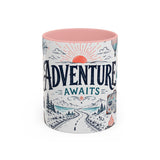 Adventure Awaits Coffee Mug | Class of 2026 Graduation Gift | Accent Color Ceramic 11oz 15oz — 6ad87044931ebbf89508ec19_72183_102752_front