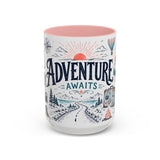 Adventure Awaits Coffee Mug | Class of 2026 Graduation Gift | Accent Color Ceramic 11oz 15oz — 6ad87044931ebbf89508ec19_105886_102753_front