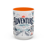 Adventure Awaits Coffee Mug | Class of 2026 Graduation Gift | Accent Color Ceramic 11oz 15oz — 6ad87044931ebbf89508ec19_108910_102753_front