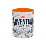 Adventure Awaits Coffee Mug | Class of 2026 Graduation Gift | Accent Color Ceramic 11oz 15oz — 6ad87044931ebbf89508ec19_108906_102752_front