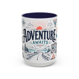 Adventure Awaits Coffee Mug | Class of 2026 Graduation Gift | Accent Color Ceramic 11oz 15oz — 6ad87044931ebbf89508ec19_105885_102753_front