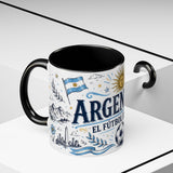 Argentina Soccer Mug — El Futbol Es Pasion — Independent Country Fan Art — 11oz 15oz — Product view — Photo 21