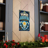 Argentina Soccer Poster — Rally Fan Art Print — Soccer Wall Decor — Product view — Photo 10
