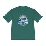 Argentina Soccer T Shirt, ¡Vamos Argentina! Tee, World Football Fan Shirt, Moisture Wicking Sport Tee — Front view — Photo 1