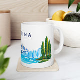 Argentina Travel Souvenir Mug — Patagonia & La Boca — Soccer Fan Gift — White Ceramic 11oz 15oz — Product view — Photo 9