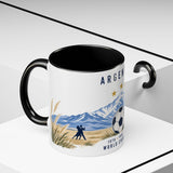 Argentina World Champions Mug — Three Time Soccer Champion Gift — Argentine Football Fan Cup — 1978–2022 — 11oz 15oz — Product view — Photo 22