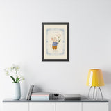 Be Brave Be Kind Mouse Framed Nursery Wall Art, Storybook Kids Room Decor, 16x24 20x30 Poster — 6ad86f7522f6b3eb1802d34f_69668_124166_context