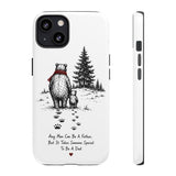 Bear Father and Cub Illustration phone case — Fatherhood Dad Quote — Product view — Photo 16