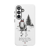 Bear Father and Cub Illustration phone case — Fatherhood Dad Quote — Front view — Photo 58
