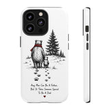 Bear Father and Cub Illustration phone case — Fatherhood Dad Quote — Product view — Photo 20