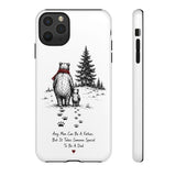 Bear Father and Cub Illustration phone case — Fatherhood Dad Quote — Product view — Photo 5