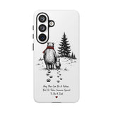 Bear Father and Cub Illustration phone case — Fatherhood Dad Quote — Front view — Photo 57