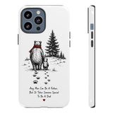 Bear Father and Cub Illustration phone case — Fatherhood Dad Quote — Product view — Photo 21