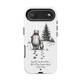 Bear Father and Cub Illustration phone case — Fatherhood Dad Quote — Front view — Photo 50
