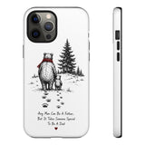 Bear Father and Cub Illustration phone case — Fatherhood Dad Quote — Product view — Photo 14
