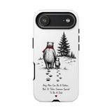 Bear Father and Cub Illustration phone case — Fatherhood Dad Quote — Front view — Photo 49