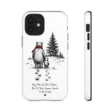 Bear Father and Cub Illustration phone case — Fatherhood Dad Quote — Product view — Photo 8