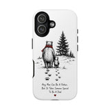 Bear Father and Cub Illustration phone case — Fatherhood Dad Quote — Front view — Photo 47
