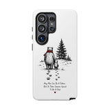 Bear Father and Cub Illustration phone case — Fatherhood Dad Quote — Front view — Photo 59