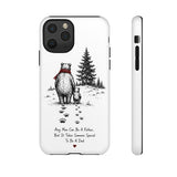 Bear Father and Cub Illustration phone case — Fatherhood Dad Quote — Product view — Photo 4