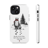 Bear Father and Cub Illustration phone case — Fatherhood Dad Quote — Product view — Photo 17