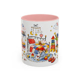 Bedtime Toy Room Fairytale Mug — Storybook Accent Coffee Mug — MagicMeStudio — Front view — Photo 3