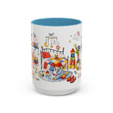 Bedtime Toy Room Fairytale Mug — Storybook Accent Coffee Mug — MagicMeStudio — Front view — Photo 10