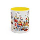 Bedtime Toy Room Fairytale Mug — Storybook Accent Coffee Mug — MagicMeStudio — Front view — Photo 12