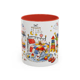 Bedtime Toy Room Fairytale Mug — Storybook Accent Coffee Mug — MagicMeStudio — Front view — Photo 4