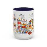 Bedtime Toy Room Fairytale Mug — Storybook Accent Coffee Mug — MagicMeStudio — Front view — Photo 6