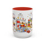 Bedtime Toy Room Fairytale Mug — Storybook Accent Coffee Mug — MagicMeStudio — Front view — Photo 8