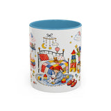 Bedtime Toy Room Fairytale Mug — Storybook Accent Coffee Mug — MagicMeStudio — Front view — Photo 9