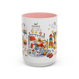 Bedtime Toy Room Fairytale Mug — Storybook Accent Coffee Mug — MagicMeStudio — Front view — Photo 7