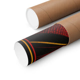 Belgium Soccer Fan Art Poster — Matte Vertical Poster — World Cup 2026 Wall Decor — Product view — Photo 8