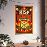 Belgium Soccer Poster — Rally Fan Art Print — Soccer Wall Decor — Product view — Photo 11